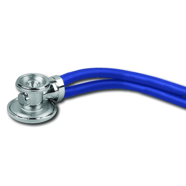 Sterling Sprague Rappaport-Type Stethoscope, Royal Blue, Boxed